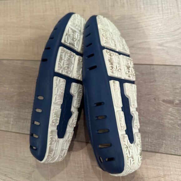 FLOAFER MENS BLUE DRIVING SHOES SIZE 9 - Picture 5 of 8